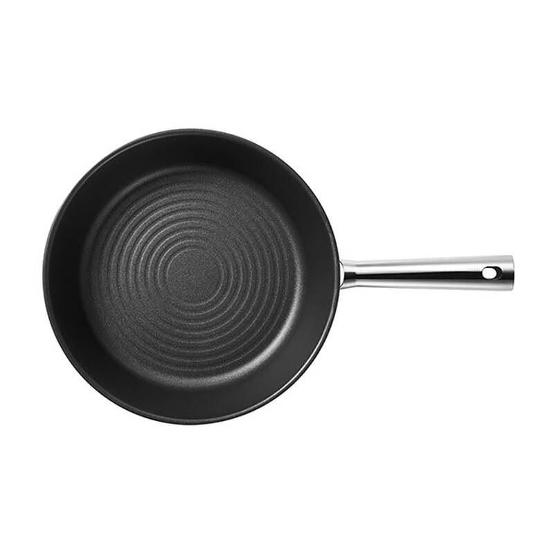 Chảo s&acirc;u l&ograve;ng bằng th&eacute;p kh&ocirc;ng gỉ chống d&iacute;nh 3 lớp LocknLock Suit STS image number null